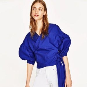 Zara Wrap Top